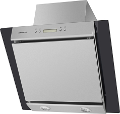 Вытяжка Maunfeld Gloria 60 нержавеющая сталь/черное стекло