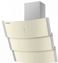 Вытяжка Maunfeld ORION 60 бежевое стекло