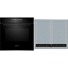 Комплект Maunfeld варочная панель CVI594SF2MBL LUX + духовой шкаф MEOR7216STB