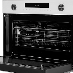 Компактный духовой шкаф с СВЧ Maunfeld MCMO5015MFW