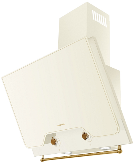 Вытяжка Maunfeld RETRO QUADR 60 слоновая кость стекло preview 1