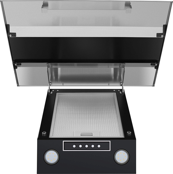 Вытяжка Maunfeld Bridge 60 нержавеющая сталь\черное стекло preview 5