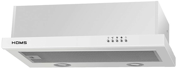 Вытяжка Homs VS 50 WHITE Gl preview 1