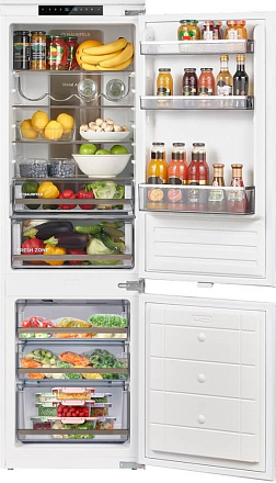 Встраиваемый холодильник Maunfeld MBF17754NFWHGR LUX Inverter preview 1