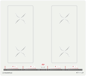 Индукционная варочная панель Maunfeld CVI594SB2BGA Inverter