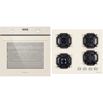 Комплект Maunfeld варочная панель EGHG.64.23CBG/G + духовой шкаф EOEM.769BG