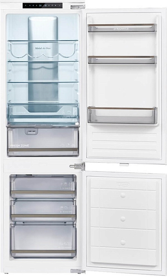 Встраиваемый холодильник Maunfeld MBF17754NFWHGR LUX Inverter preview 4