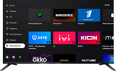 Телевизор Maunfeld MLT55USX02, 4K Ultra HD, Яндекс TV, 55"
