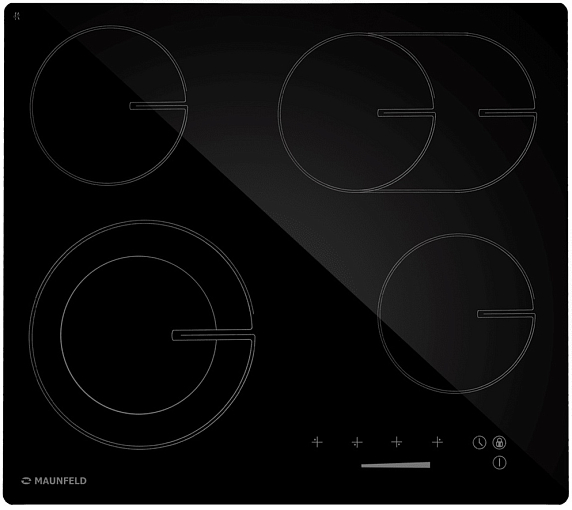 Электрическая варочная панель Maunfeld AVCE6043SDOBK preview 1