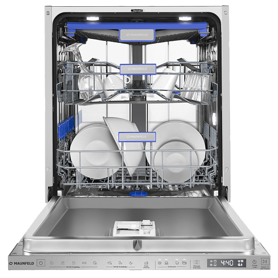 Встраиваемая посудомоечная машина Maunfeld MLP 60330T Smart Beam Inverter preview 4
