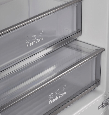 Встраиваемый холодильник Maunfeld MBF19369NFWGR Lux Inverter preview 12