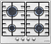Купить Газовая варочная панель Maunfeld EGHS.64.3ES/G preview 1