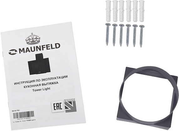 Вытяжка Maunfeld TOWER Light 50 белый preview 13