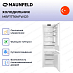 Купить Встраиваемый холодильник Maunfeld MBF1776NFWGR preview 3
