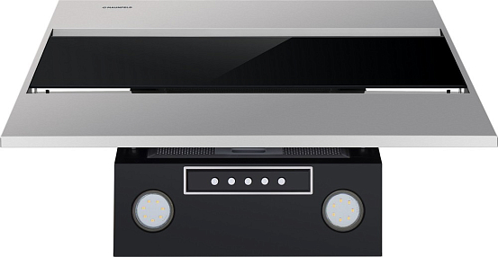 Вытяжка Maunfeld Bridge 50 нержавеющая сталь\черное стекло preview 4