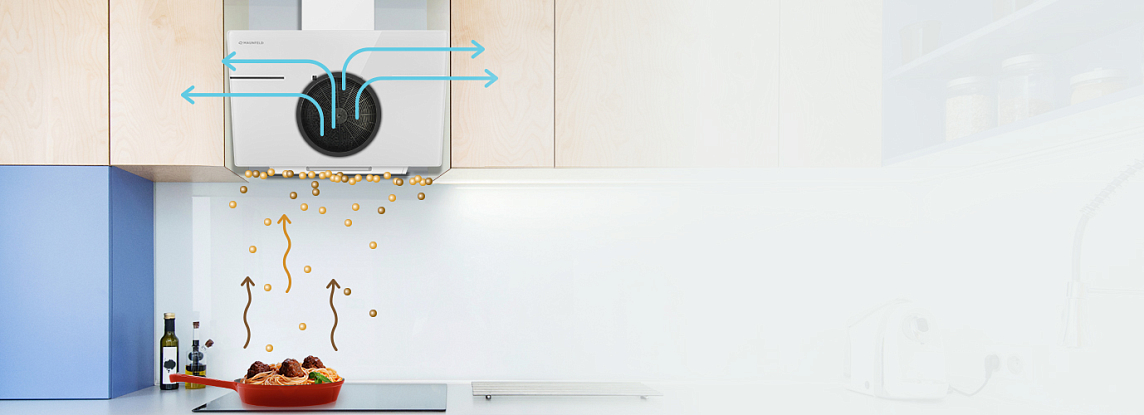 Установка вытяжки Maunfeld EAGLE 850 60 белый