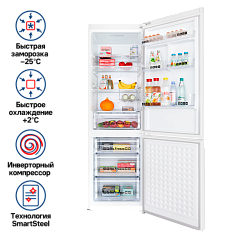 Холодильник Maunfeld MFF195NFIW10