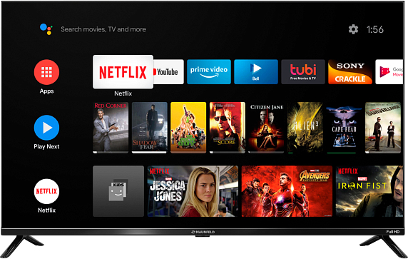 Телевизор Maunfeld MLT43FSD02, Full HD, Android TV, 43" preview 2