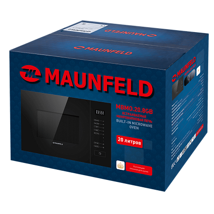Встраиваемая микроволновая печь Maunfeld MBMO.20.8GB preview 14