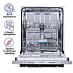 Купить Встраиваемая посудомоечная машина Maunfeld MLP-12S preview 2