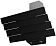 Вытяжка Maunfeld CASCADA QUART 90 BLACK