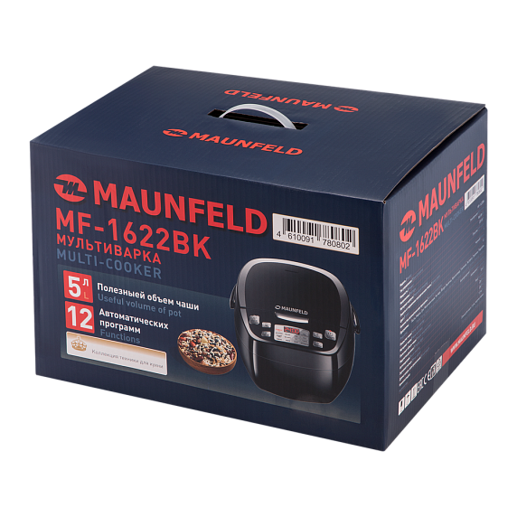 Мультиварка Maunfeld MF-1622BK preview 15