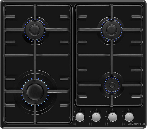 Комплект Maunfeld варочная панель EGHE.64.3STS-EB/G + духовой шкаф EOGC604B preview 2