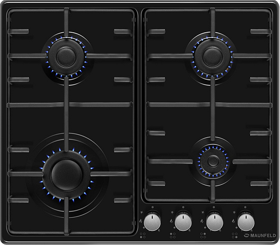 Комплект Maunfeld варочная панель EGHE.64.3STS-EB/G + духовой шкаф EOGC604B preview 2