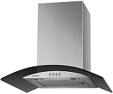 Вытяжка Maunfeld Ancona Plus 50 нержавеющая сталь/чёрное стекло