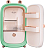 Холодильник для косметики Maunfeld MFF43GN