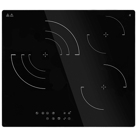Электрическая варочная панель Maunfeld CVCE593TBK preview 2