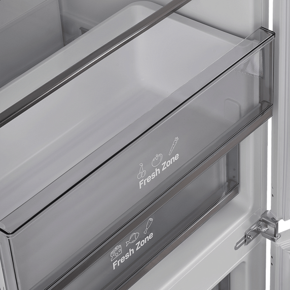 Встраиваемый холодильник Maunfeld MBF193NFW1GR Inverter preview 11