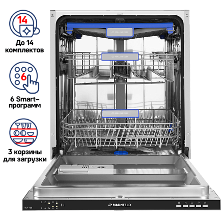 Встраиваемая посудомоечная машина Maunfeld МLP-12B preview 2