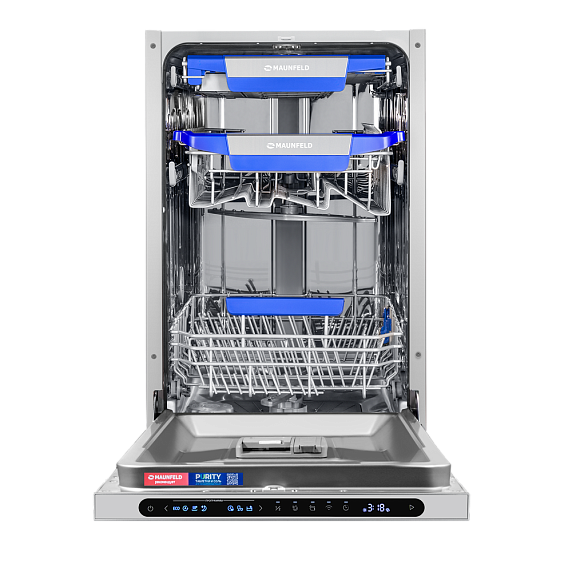 Встраиваемая посудомоечная машина Maunfeld MLP45331T Light Beam Wi-Fi preview 2