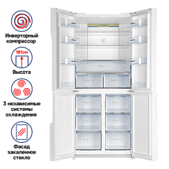 Холодильник Maunfeld MFF181NFW