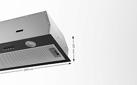 Установка вытяжки Maunfeld THAMES 601M черный