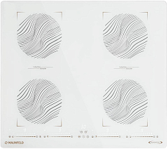 Индукционная варочная панель Maunfeld CVI594SB2WHF Inverter