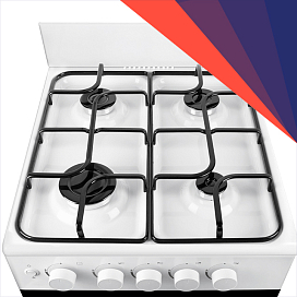 Материал варочной поверхности — эмалированный металл