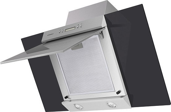 Вытяжка Maunfeld Gloria 90 нержавеющая сталь/черное стекло preview 3