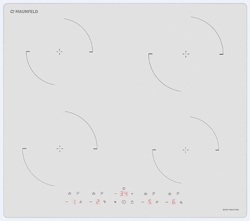 Комплект Maunfeld варочная панель CVI604EXWH + духовой шкаф AEOF6060G1 preview 2