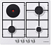 Купить Комбинированная варочная панель Maunfeld CEHE.64.3EW/KG preview 1