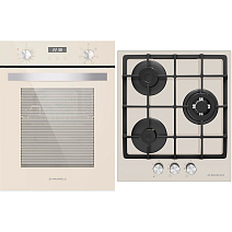Комплект Maunfeld варочная панель EGHG.43.33CBG/G + духовой шкаф EOEM516BG