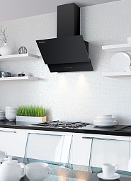 Вытяжка Maunfeld PLYM TOUCH 60 чёрное стекло