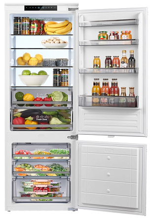 Встраиваемый холодильник Maunfeld MBF19369NFWGR Lux Inverter preview 1