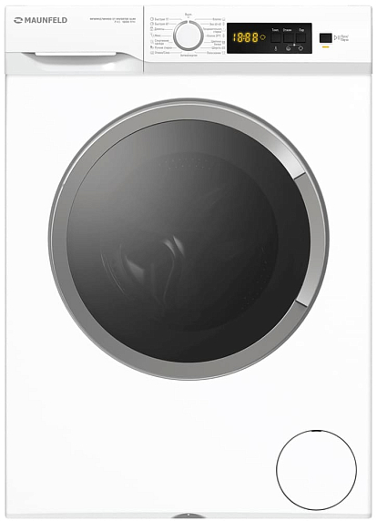 Стиральная машина Maunfeld MFWM127WH100 ST INVERTER SLIM preview 1