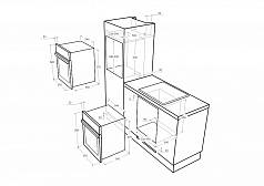 Духовой шкаф Maunfeld MEOFE.676RILB2.TMS