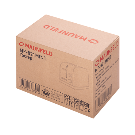 Тостер Maunfeld MF-821MINT preview 5
