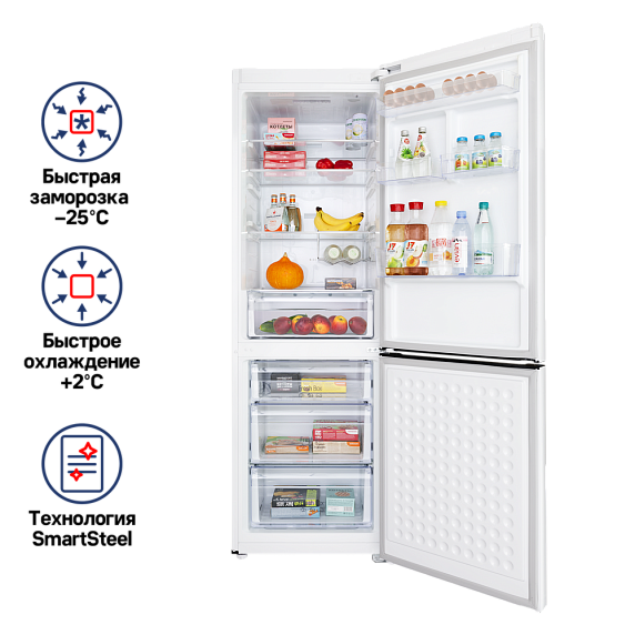 Холодильник Maunfeld MFF187NFW10 preview 2