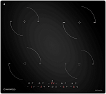 Индукционная варочная панель  MAUNFELD CVI604EXBK