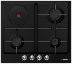 Комбинированная варочная панель Maunfeld CEHE.64.3EB/KG